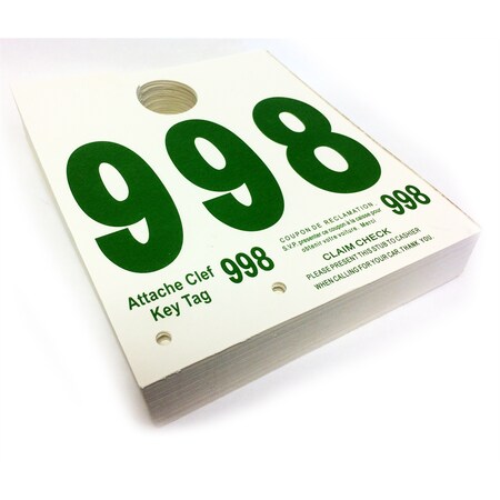 Petoskey Plastics 000-999 Dispatch Numbers (French) FB-P9933-80